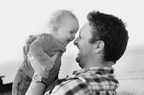 Saskia and her Daddy